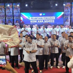 Dilantik Pimpin Koni Maros, Chaerul Pasang Target 44 Emas Dan Tembus Tiga Besar Porprov