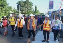 Gubernur Sulsel Cek Langsung Pembangunan Jalan Pangkajene-Rappang Sepanjang 9,3 Km