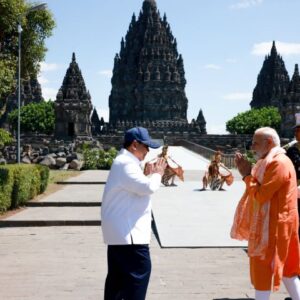 Tari Rama Shinta Dan Gamelan Sambut Prabowo Dan Pm India Di Candi Prambanan