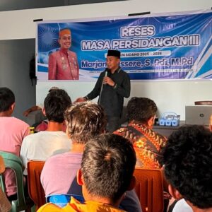 Reses Legislator Maros Marjan Massere, Terima Keluhan Jalan Rusak Hingga Minim Lampu Penerangan