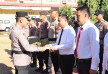 Sukses Kawal Paskibraka HUT RI di Maros, AKP Hasrul Dapat Apresiasi Dari Kapolres