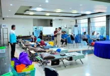 PDAM Makassar dan Karang Taruna Gelar Donor Darah, Ratusan Peserta Ikut Berpartisipasi