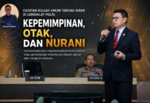 Catatan Kuliah Umum Taruna Ikrar di Lemdiklat Polri: Kepemimpinan, Otak, dan Nurani