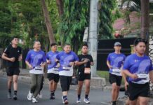 Wali Kota Makassar Lepas Ribuan Pelari SMAnSA Run 2026, Ikut Tuntaskan Rute 10K