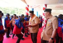 Hari Pramuka ke-65, Kwartit Maros Lepas 48 Kontingen Jambore Nasional ke Cibubur