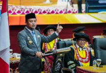 Hadiri Dies Natalis UNM, Gubernur Sulsel Paparkan Proyek MYP dan Tantangan Bangun SDM