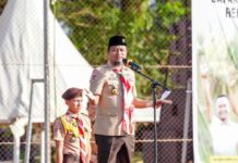 Hari Pramuka ke-65, Gubernur Sulsel: Anak Pramuka Tak Boleh Kehabisan Ide