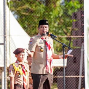 Hari Pramuka Ke-65, Gubernur Sulsel: Anak Pramuka Tak Boleh Kehabisan Ide