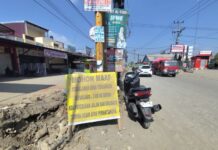Perbaikan Jalan Moncongloe Maros Dimulai, Arus ke Daya Berlaku Satu Lajur hingga 20 Agustus