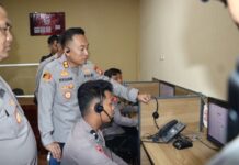 Kapolres Maros Cek Layanan Call Center 110, Tekankan Respons Cepat untuk Laporan Warga