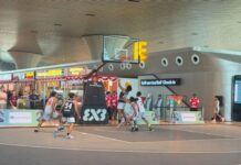 Bandara Sultan Hasanuddin Disulap Jadi Arena Basket 3X3, 56 Tim Berebut Juara