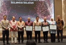 Diskominfo Makassar Raih Public Service of the Year Sulsel 2026