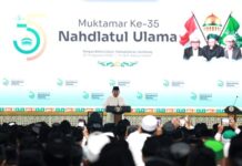 Prabowo di Muktamar NU: Kalau NU Rukun, Indonesia Rukun