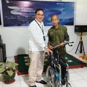 Angkasa Pura Wilayah V Beri Bantuan Ke Penyandang Disabilitas Di Momen Hut Ke-2