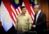 Prabowo Terima Bantuan Malaysia untuk Karhutla Kalimantan: Ada 1 Pesawat dan 3 Helikopter