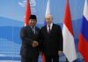 Bertemu Putin, Prabowo Tegaskan Komitmen Perkuat Kemitraan Indonesia-Rusia