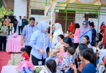 127 Balita di Bua Tallulolo Torut Kena Stunting, Wagub Sulsel Bawa Bantuan Gizi hingga Bibit Cabai