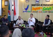 Kunjungi BBPOM Mataram, Taruna Ikrar Perkuat Fondasi BPOM dari Dalam