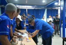 24 DPC Demokrat Sulsel Dampingi Appi Kembalikan Formulir Calon Ketua DPD