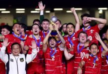 35 Tahun Menanti, Timnas Indonesia Akhirnya Angkat Trofi FIFA ASEAN Cup