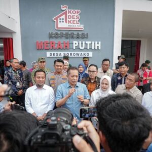 Gubernur Sulsel Dan Menkop Tinjau Koperasi Merah Putih Sorowako, 70 Persen Produk Lokal