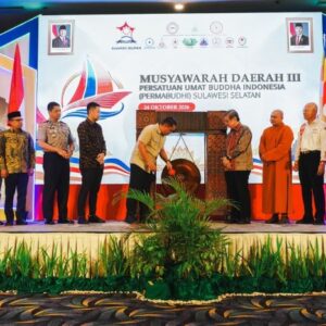 Musda Permabudhi Sulsel Digelar, Pemprov Tekankan Kerukunan Dan Toleransi