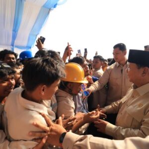 Momen Prabowo Datang Ke Iwip, Pekerja Berharap Perusahaan Makin Berkembang