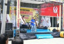 Munafri Launching Kontingen Makassar ke Porprov, Target Pertahankan Gelar Juara
